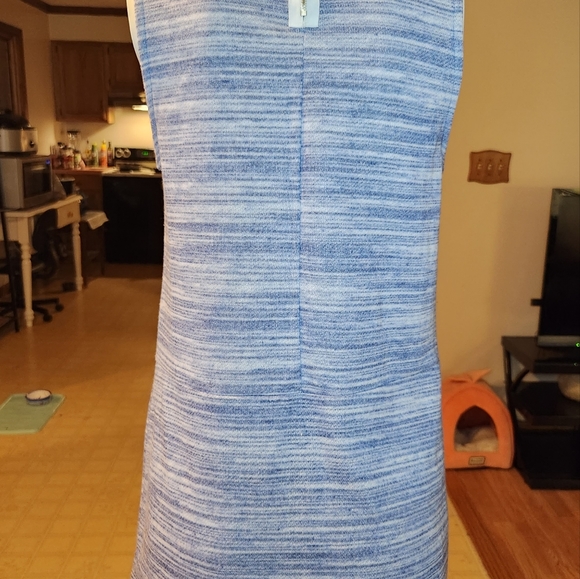 Altard State Women's Mini Dress Blue White Size Medium - Picture 2 of 5